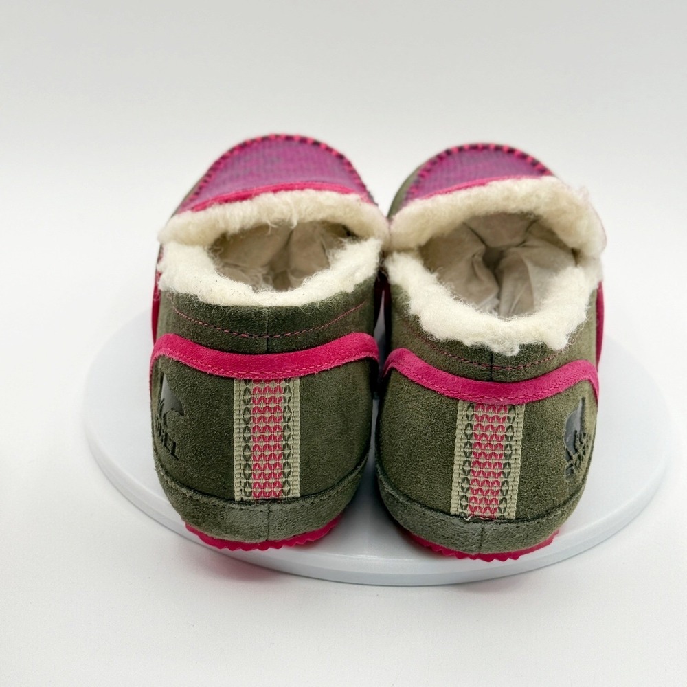 Sorel Tremblant II Slipper Womens Size 7 Moc Suede Stone Pink NL3038-052 New - Picture 5 of 10
